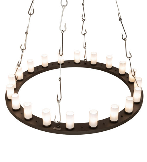 Meyda Tiffany Loxley 240760 Chandelier Light - Steel,Oil Rubbed Bronze