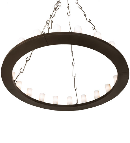 Meyda Tiffany Loxley 240760 Chandelier Light - Steel,Oil Rubbed Bronze