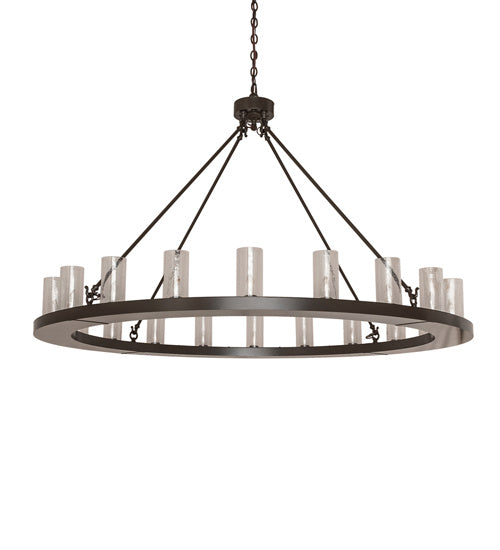 Meyda Tiffany Loxley 241063 Chandelier Light - Timeless Bronze