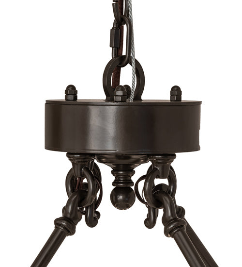 Meyda Tiffany Loxley 241063 Chandelier Light - Timeless Bronze