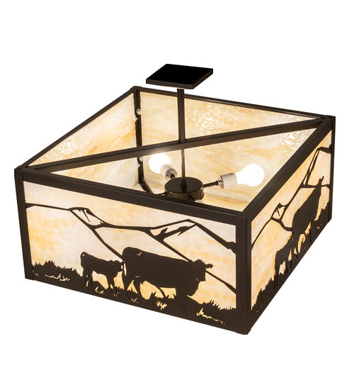 Meyda Tiffany Calf & Cow 241426 Ceiling Light