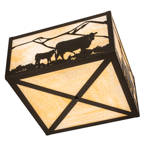 Meyda Tiffany Calf & Cow 241426 Ceiling Light