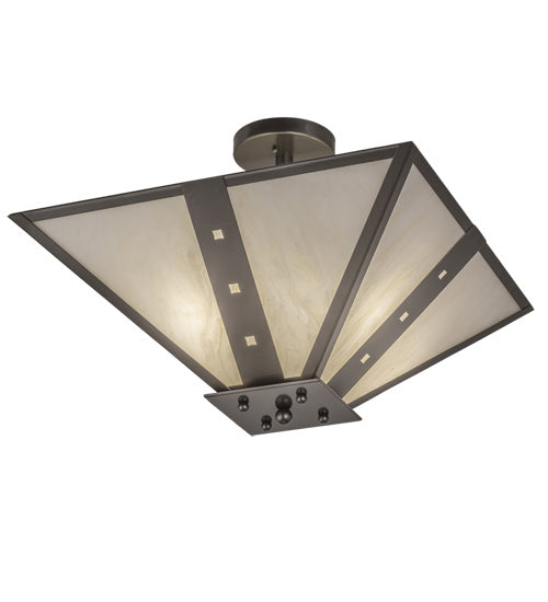 Meyda Tiffany Zandra 245112 Ceiling Light - Bronze