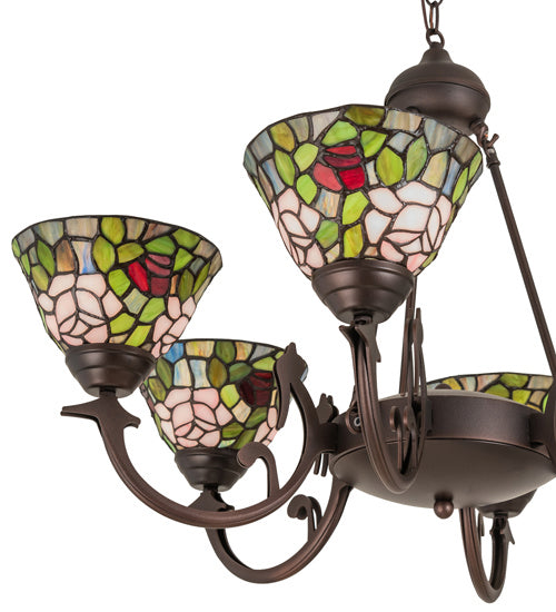 Meyda Tiffany Tiffany Rosebush 72651 Chandelier Light -