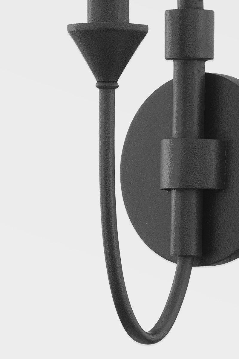 Troy Cate B1001-FOR Wall Sconce Light - Forged Iron