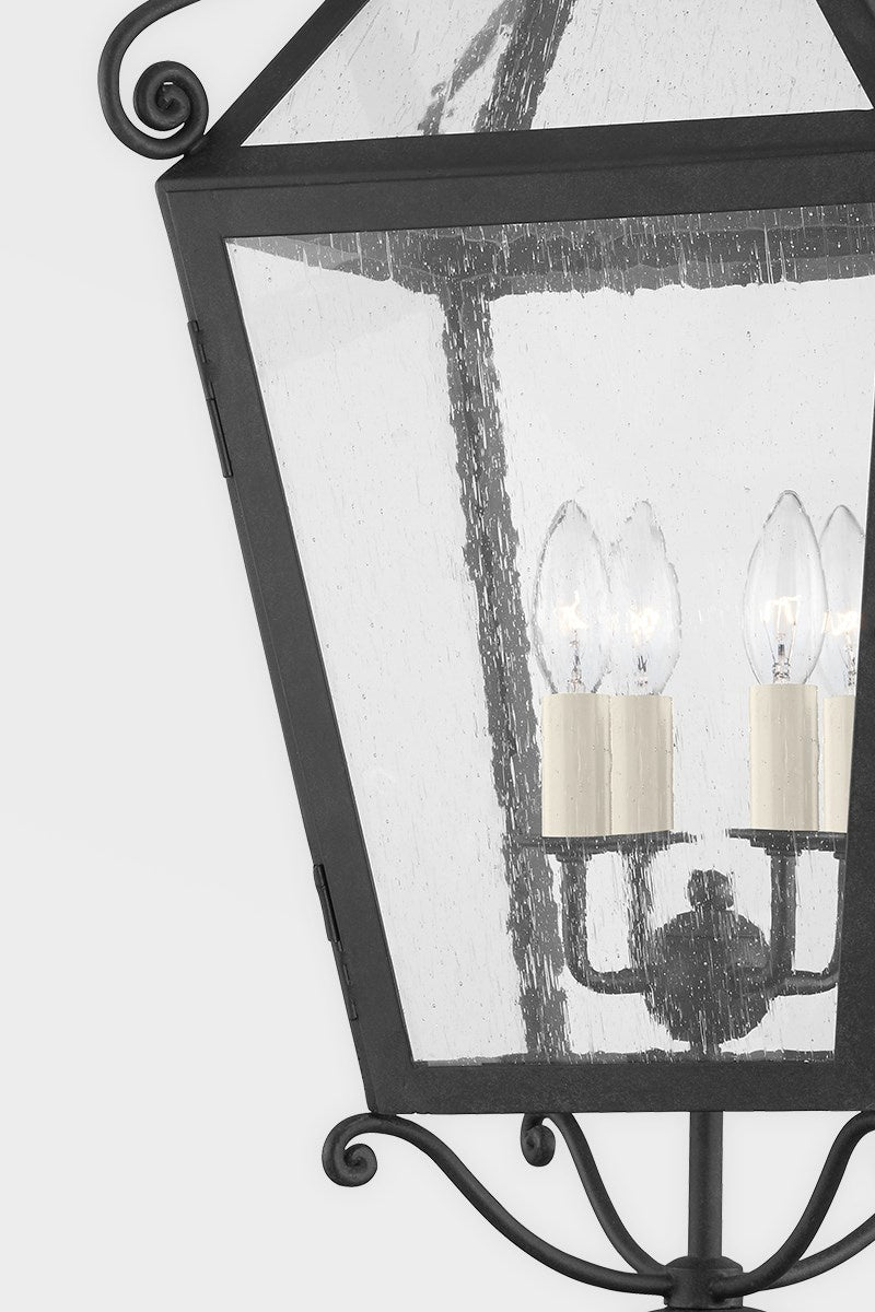 Troy Lighting B4123-FRN  Santa Barbara County Outdoor French Iron