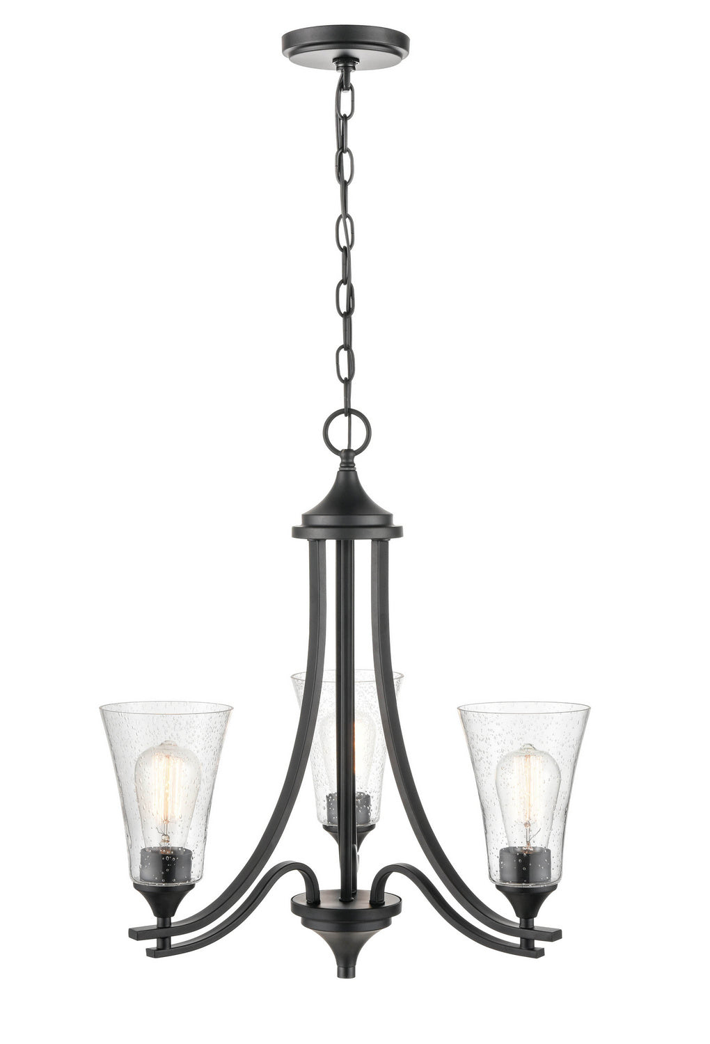 Millennium Natalie 1463-MB Chandelier Light - Matte Black