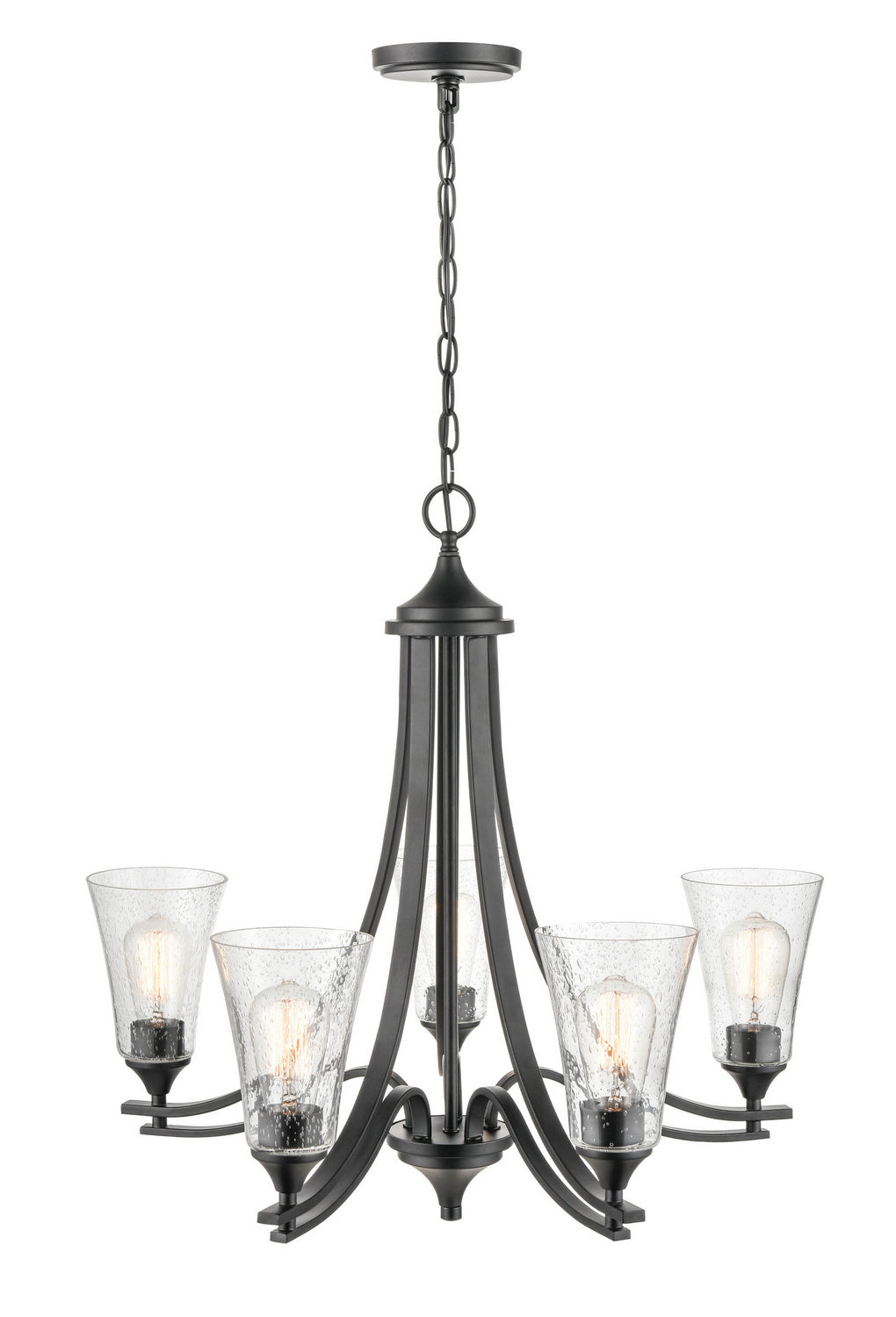 Millennium Natalie 1465-MB Chandelier Light - Matte Black