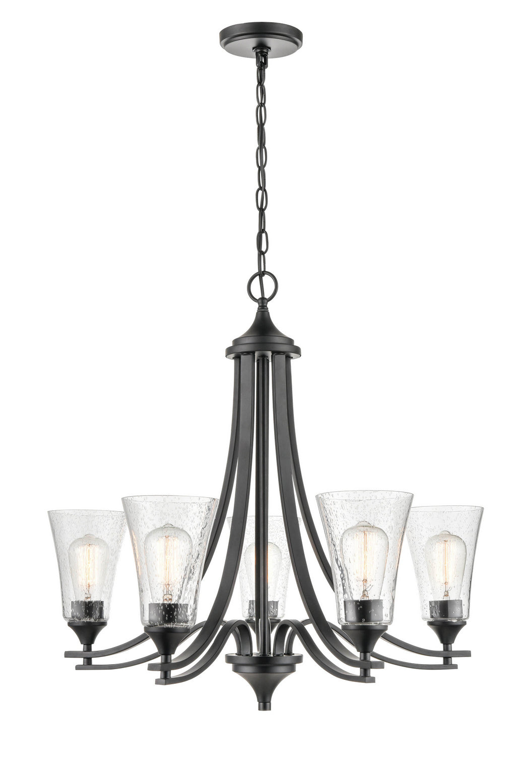 Millennium Natalie 1465-MB Chandelier Light - Matte Black