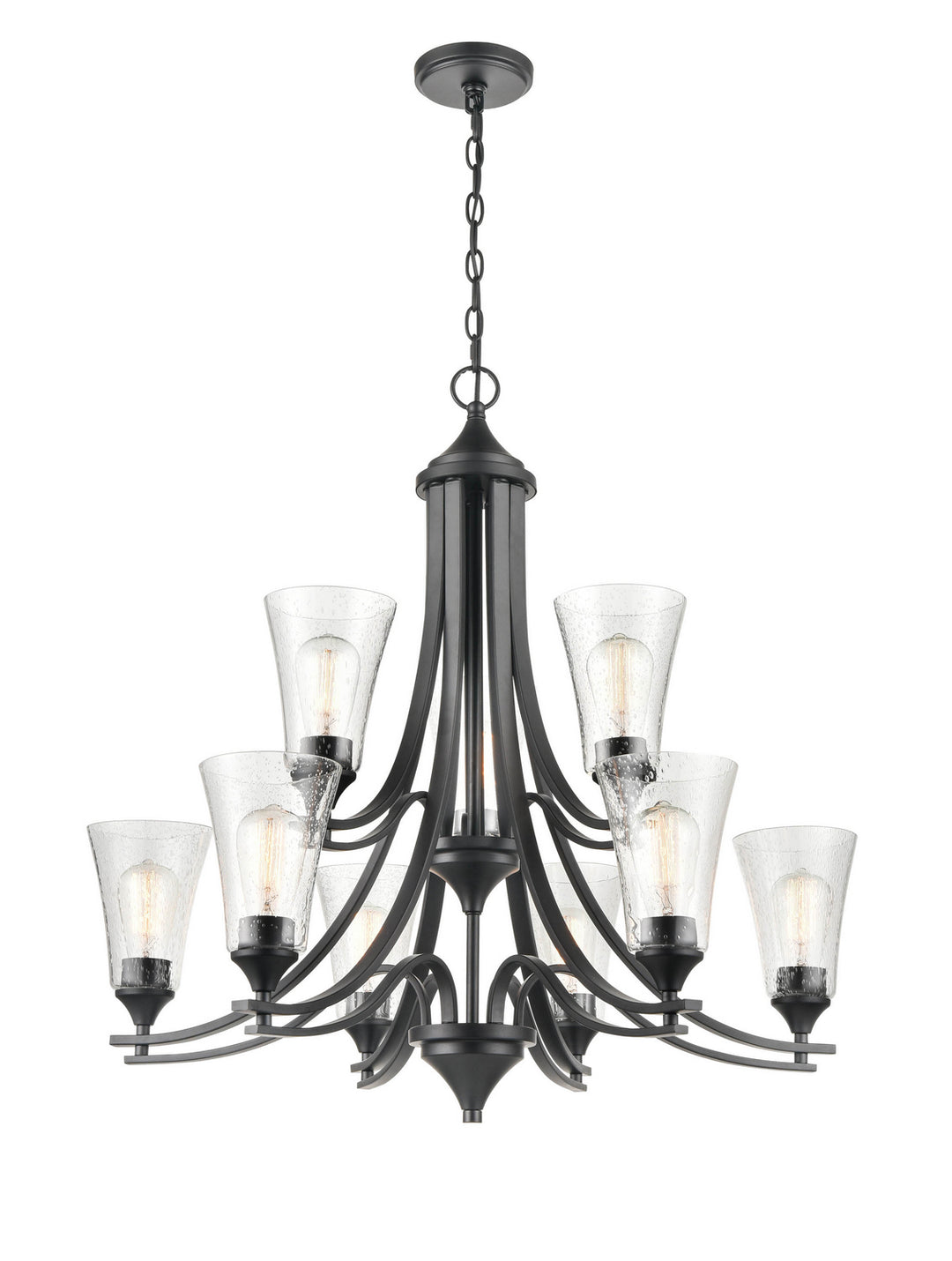 Millennium Natalie 1469-MB Chandelier Light - Matte Black