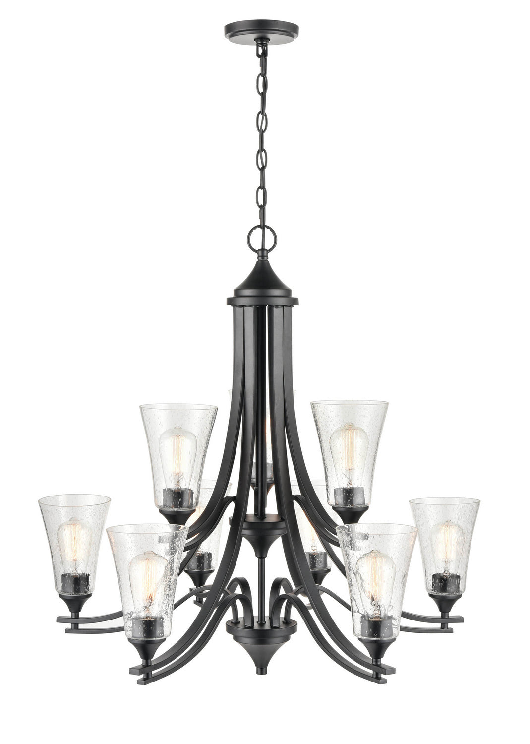 Millennium Natalie 1469-MB Chandelier Light - Matte Black