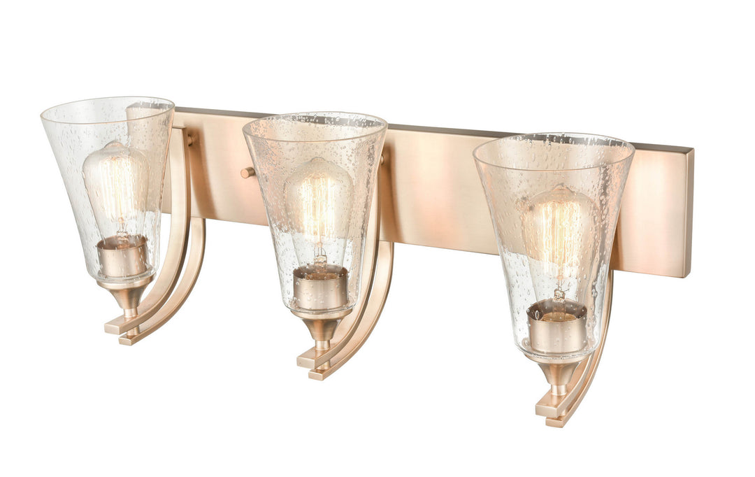 Millennium Natalie 1493-MG Bath Vanity Light 24 in. wide - Modern Gold