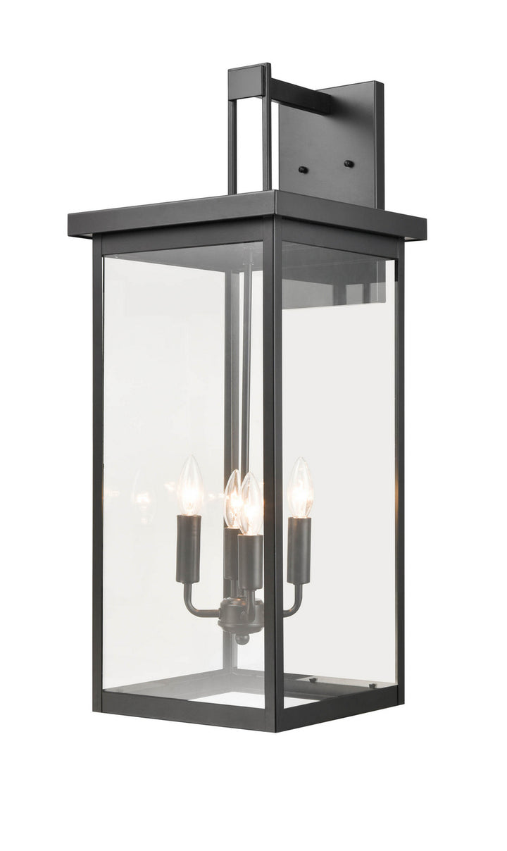 Millennium Lighting 2606-PBK Barkeley Four Light Outdoor Lantern Outdoor Black