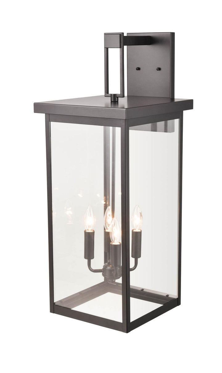 Millennium Lighting 2606-PBZ Barkeley Four Light Outdoor Lantern Outdoor Black