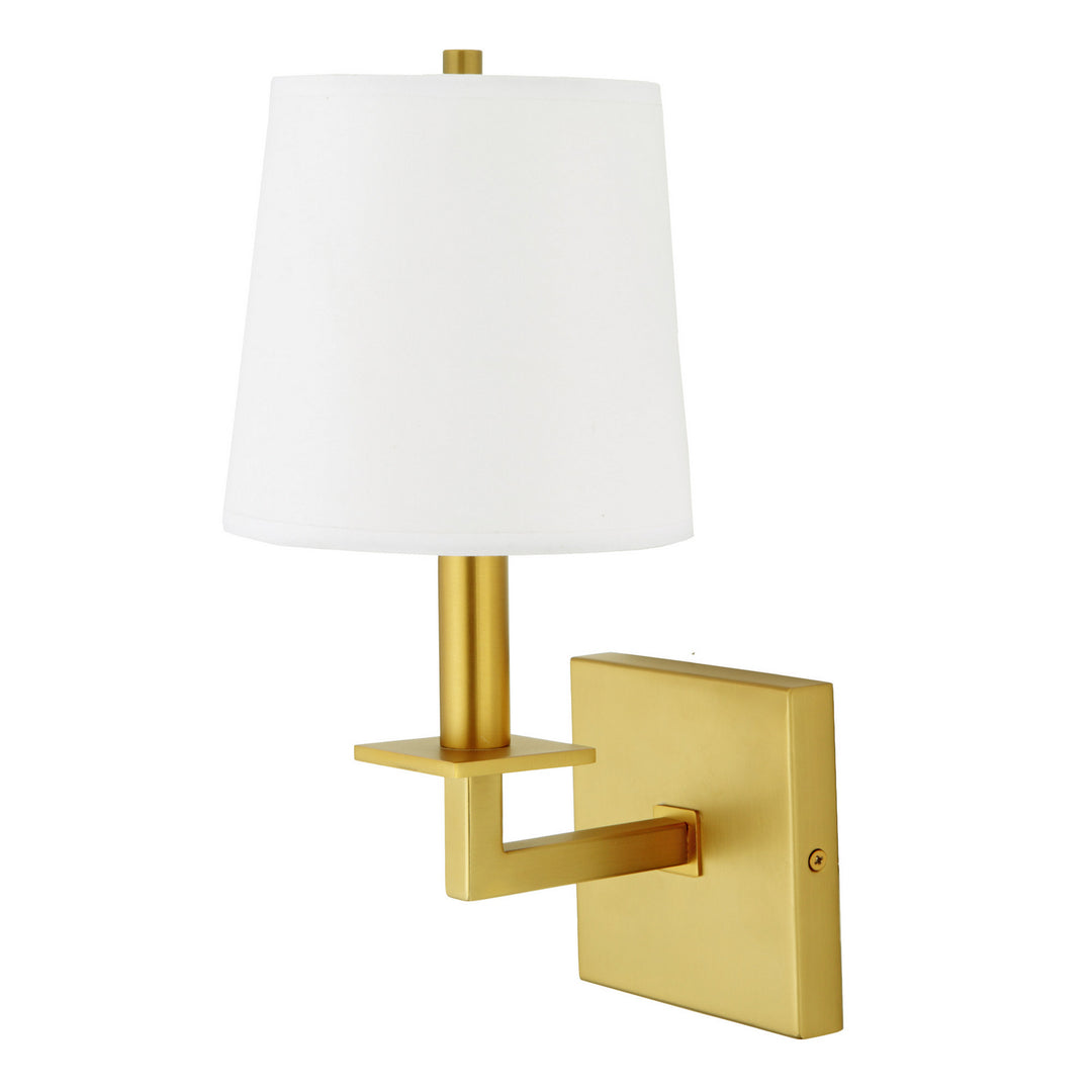 JVI Designs Lisbon 447-10 Wall Light - Satin Brass
