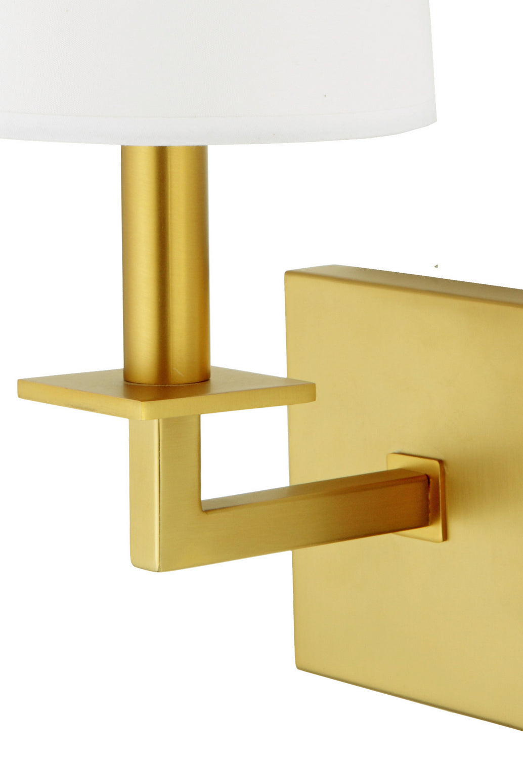 JVI Designs Lisbon 447-10 Wall Light - Satin Brass