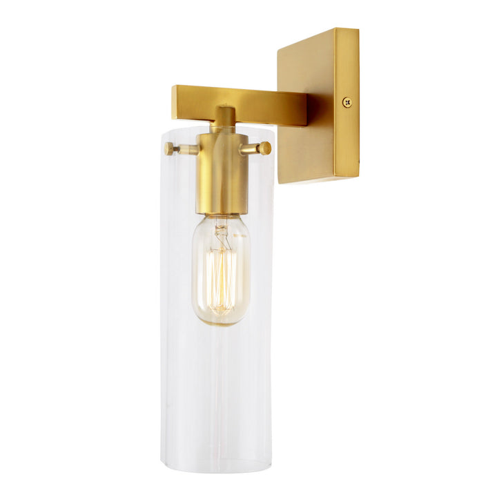 JVI Designs Warick 452-10 Wall Light - Satin Brass