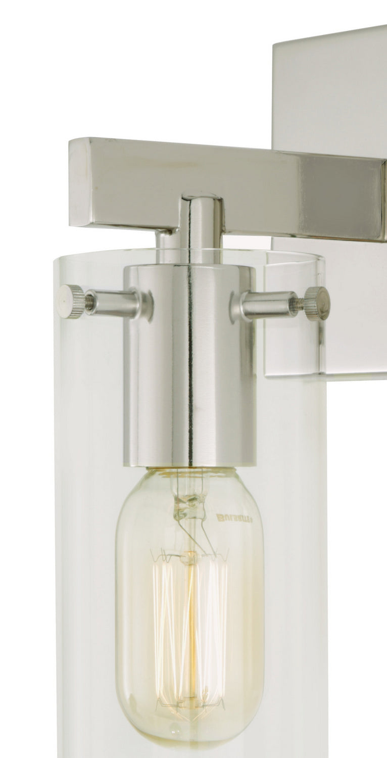 JVI Designs Warick 452-15 Wall Light - Polished Nickel