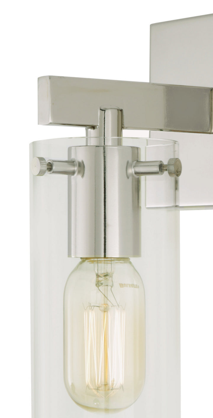 JVI Designs Warick 452-15 Wall Light - Polished Nickel
