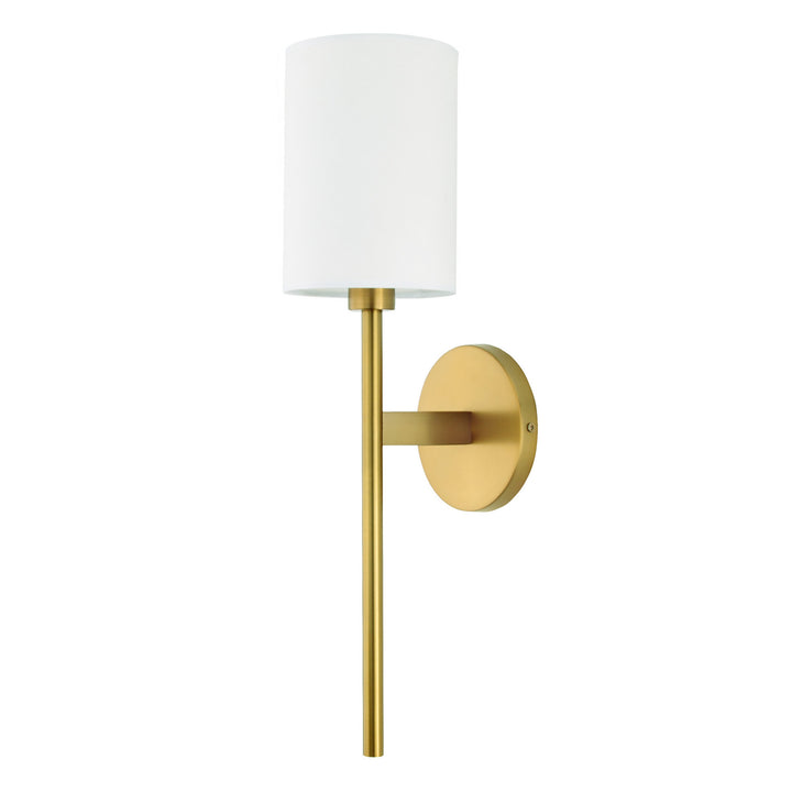 JVI Designs Larchmont 535-10 Wall Light - Satin Brass