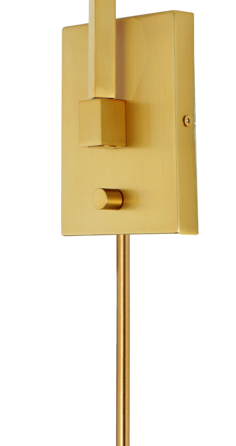 JVI Designs Allston 1260-10 Wall Light - Satin Brass