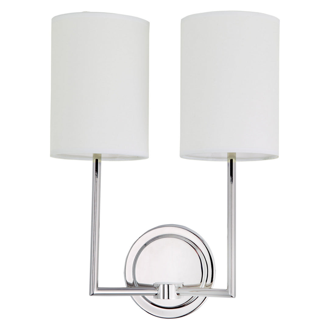 JVI Designs Elliot 1271-15 Wall Light - Polished Nickel
