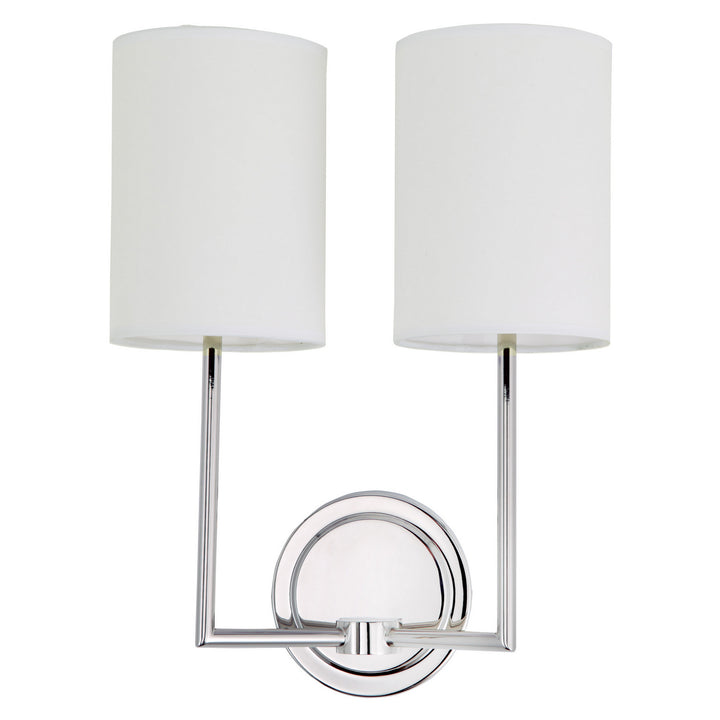 JVI Designs Elliot 1271-15 Wall Light - Polished Nickel