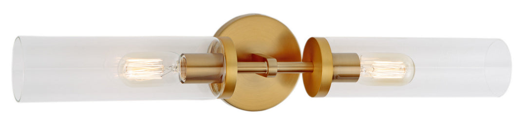 JVI Designs Alford 1278-10 Bath Vanity Light 26 in. wide - Satin Brass