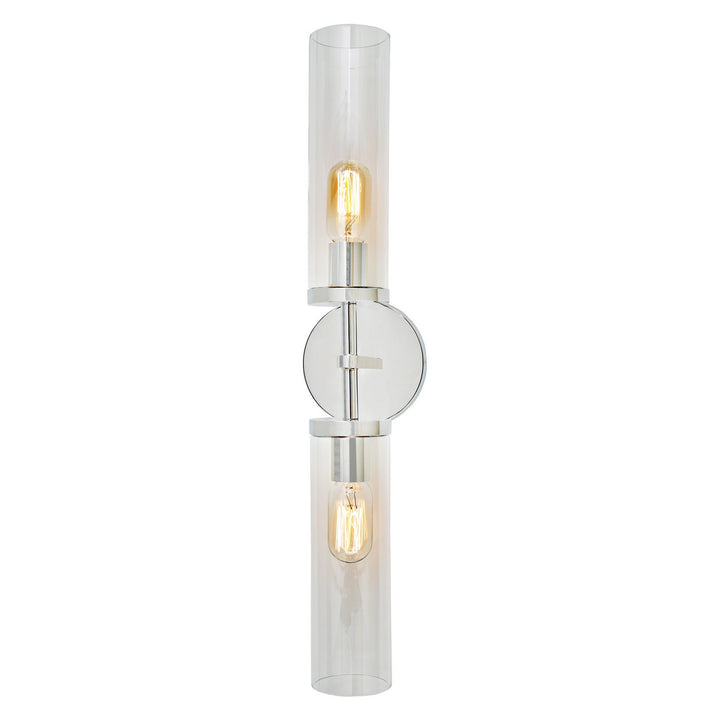 JVI Designs Alford 1278-15 Bath Vanity Light 26 in. wide - Polished Nickel