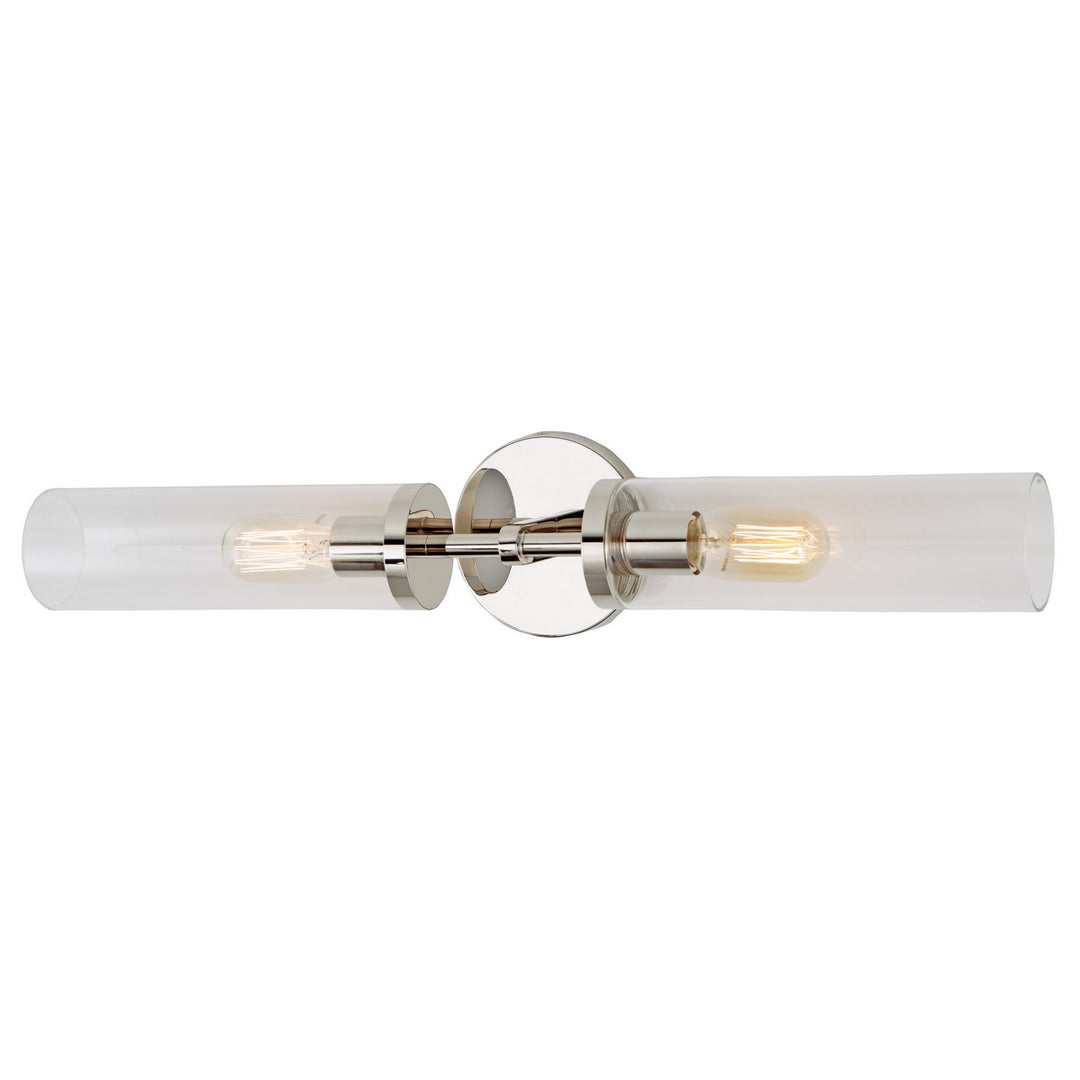 JVI Designs Alford 1278-15 Bath Vanity Light 26 in. wide - Polished Nickel