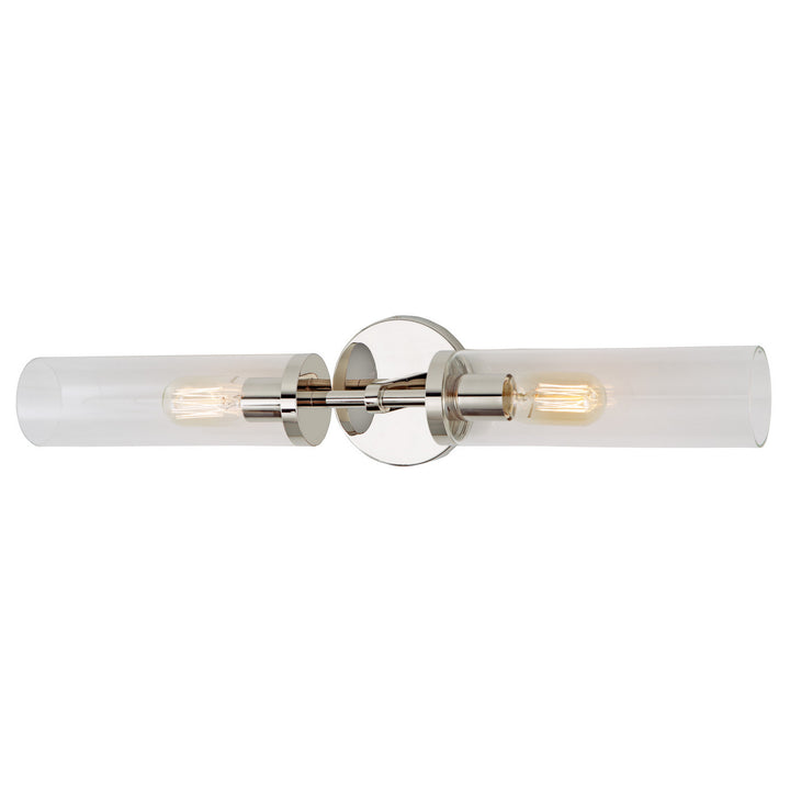 JVI Designs Alford 1278-15 Bath Vanity Light 26 in. wide - Polished Nickel