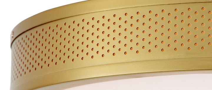 JVI Designs Surrey 1280-10 Ceiling Light - Satin Brass