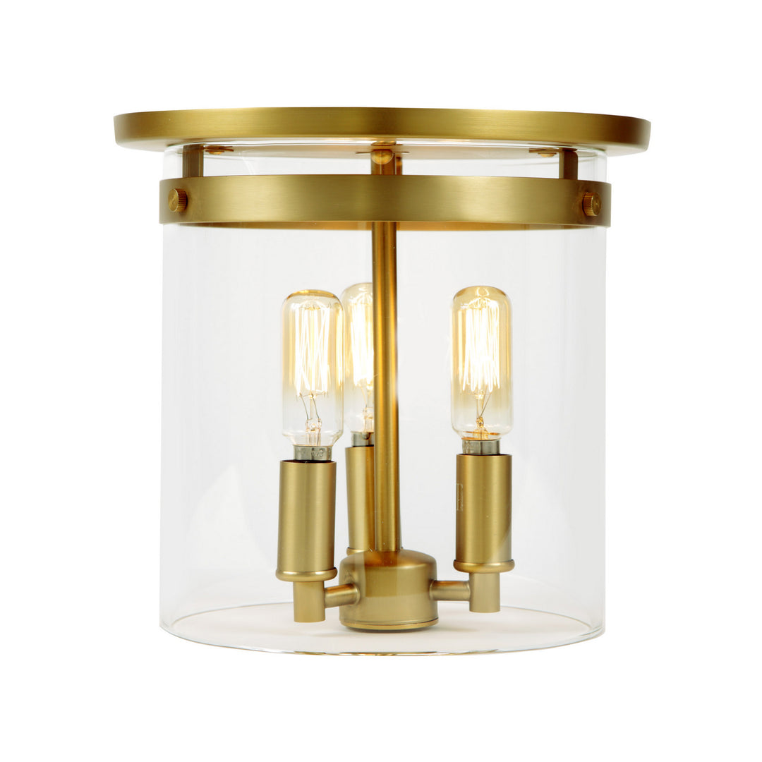 JVI Designs Roxbury 3021-10 Ceiling Light - Satin Brass