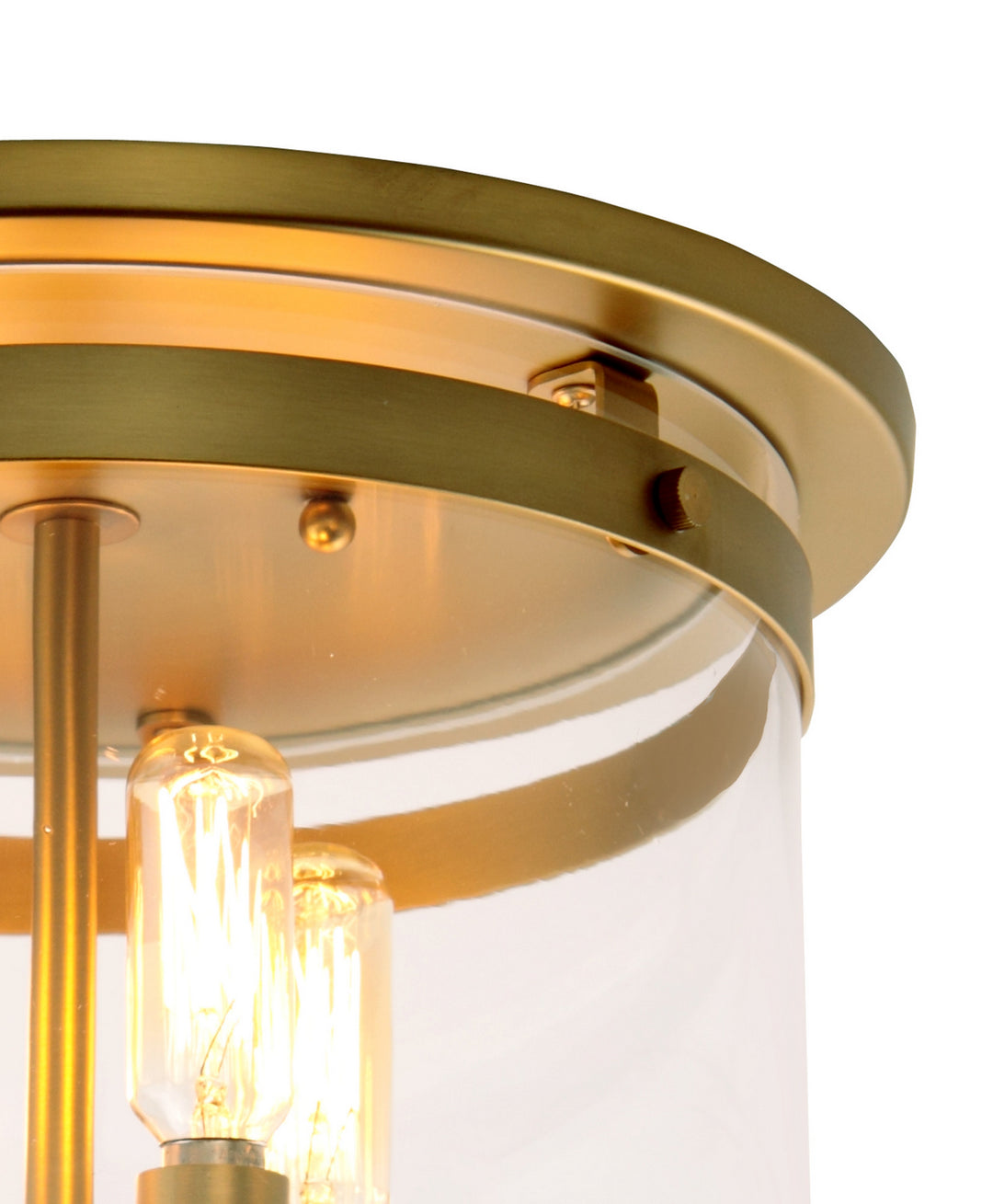 JVI Designs Roxbury 3022-10 Ceiling Light - Satin Brass