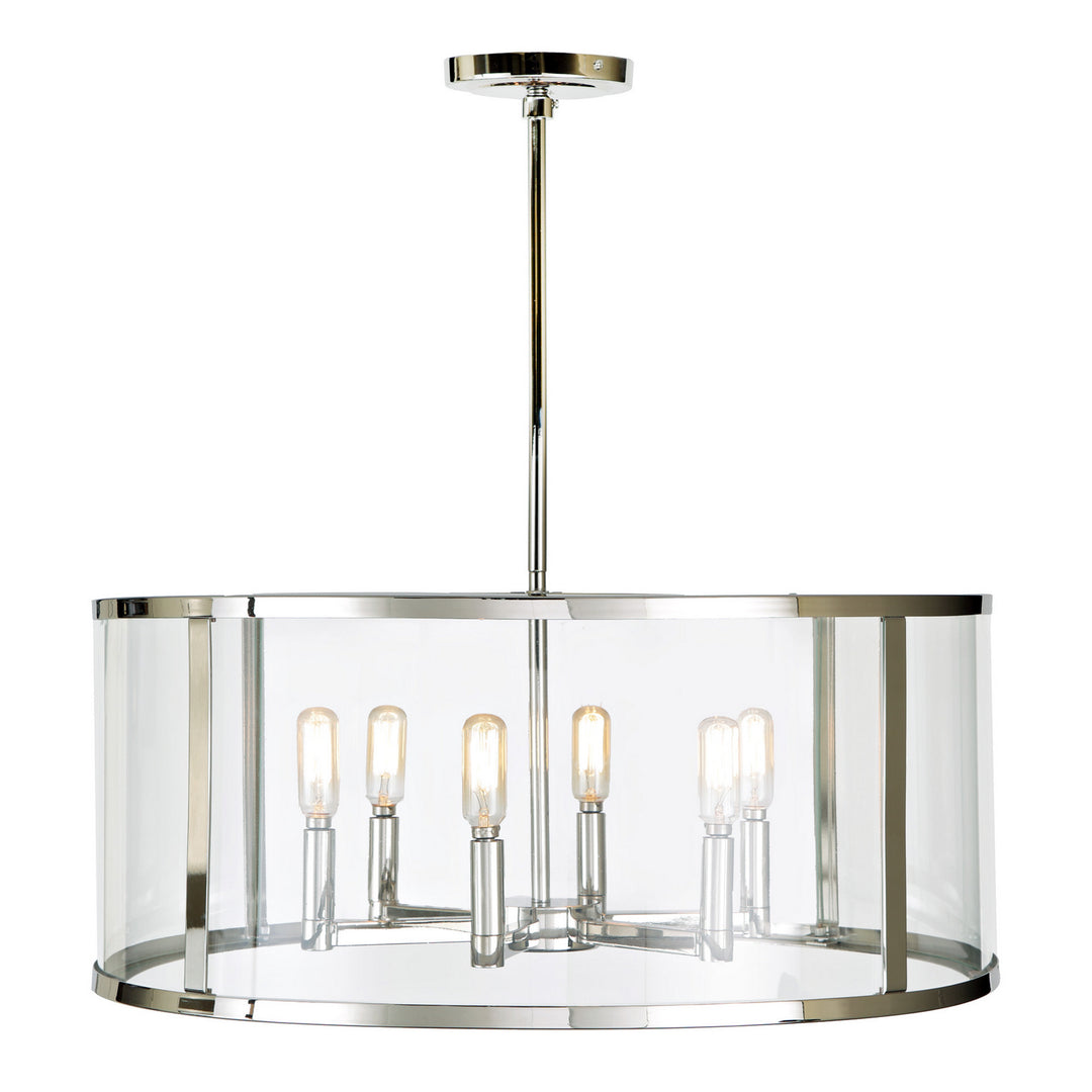 JVI Designs Bryant 3062-15 Chandelier Light - Polished Nickel