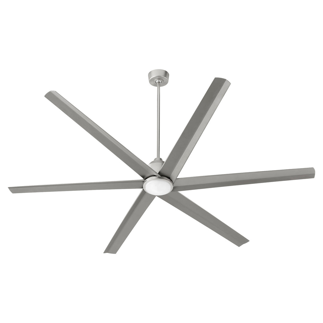 Quorum Titus 20806-65 Ceiling Fan - Satin Nickel, Silver