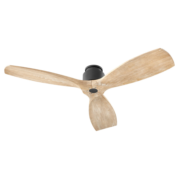 Quorum Lurus 30643-59 Ceiling Fan - Matte Black, Weathered Gray