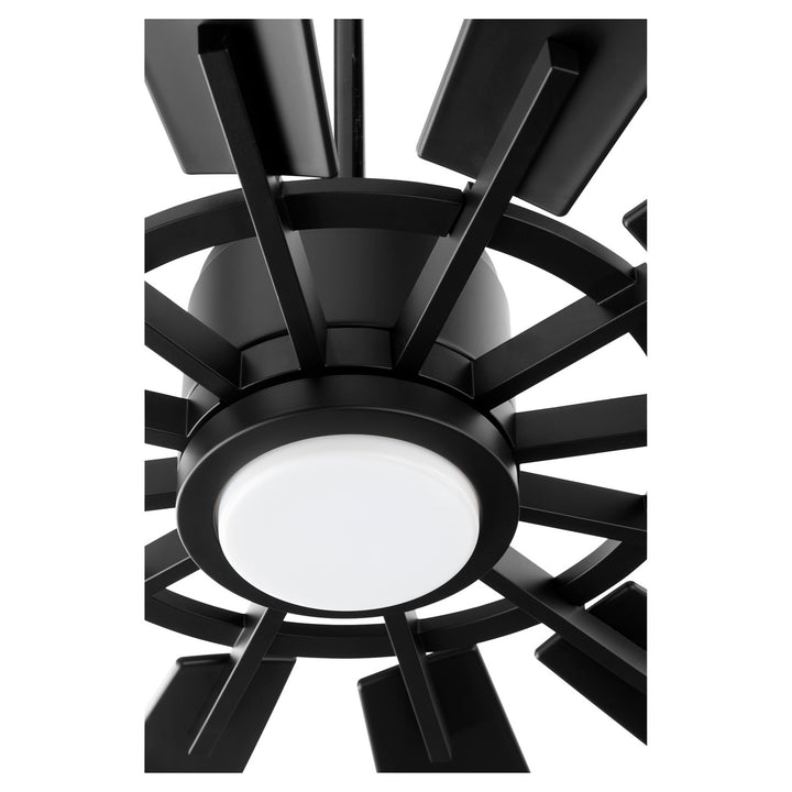 Quorum Cirque 46012-59 Ceiling Fan 60 in. - Matte Black