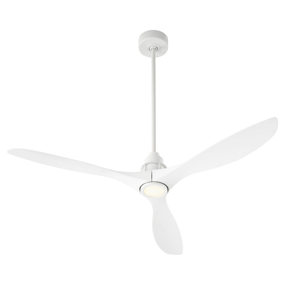 Quorum Marino 97543-8 Ceiling Fan 54 in. - Studio White