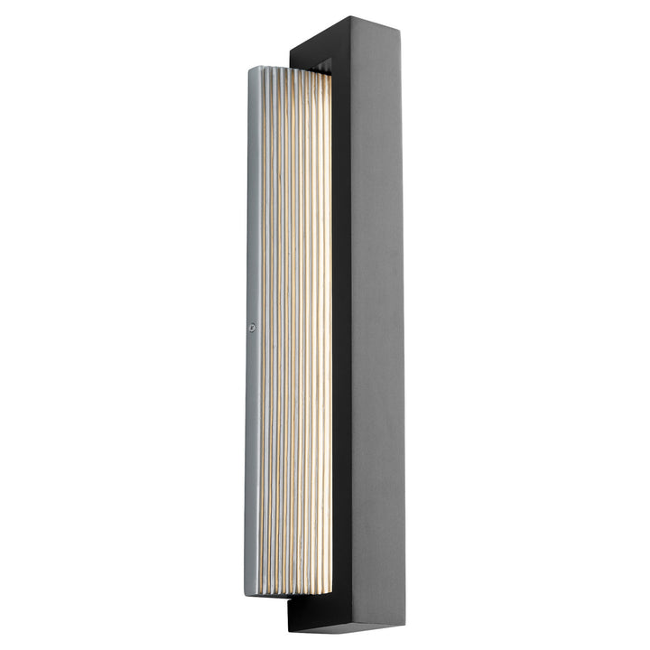 Oxygen 3-763-15 Verve LED Outdoor Wall Sconce Light Black