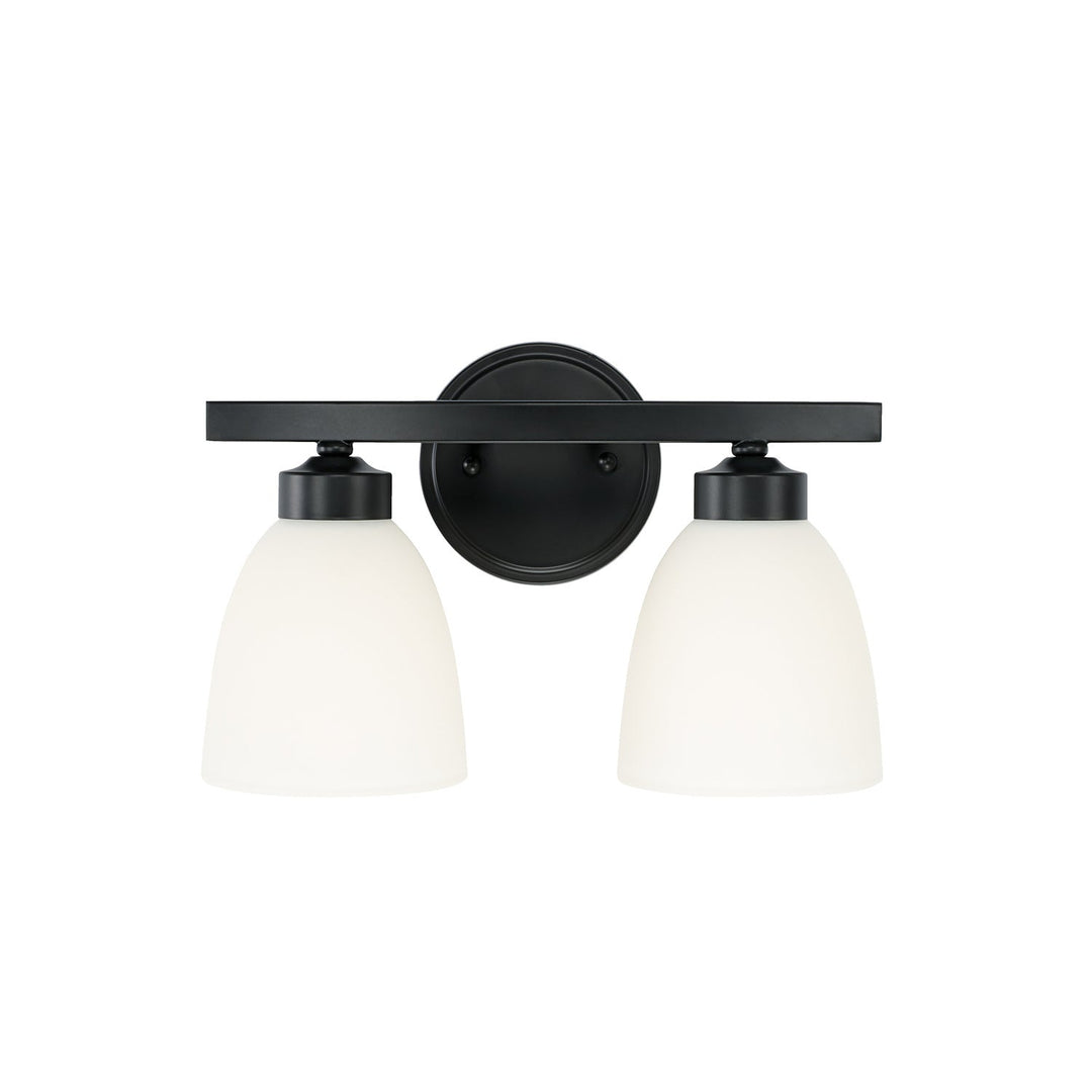 Capital Jameson 114321MB-333 Bath Vanity Light 13 in. wide - Matte Black