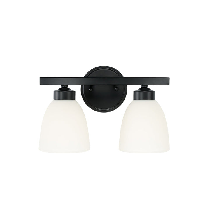 Capital Jameson 114321MB-333 Bath Vanity Light 13 in. wide - Matte Black