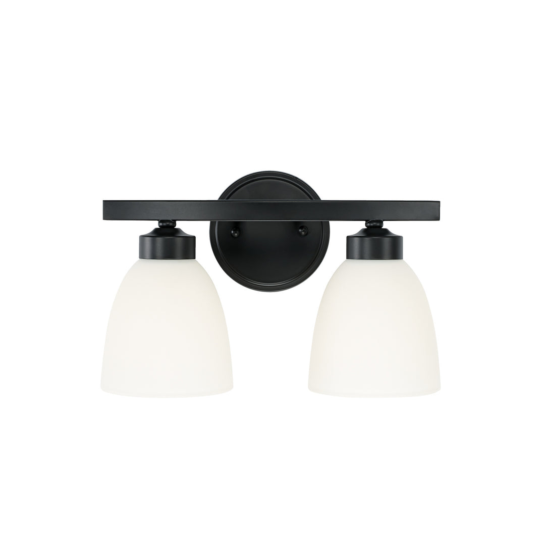Capital Jameson 114321MB-333 Bath Vanity Light 13 in. wide - Matte Black