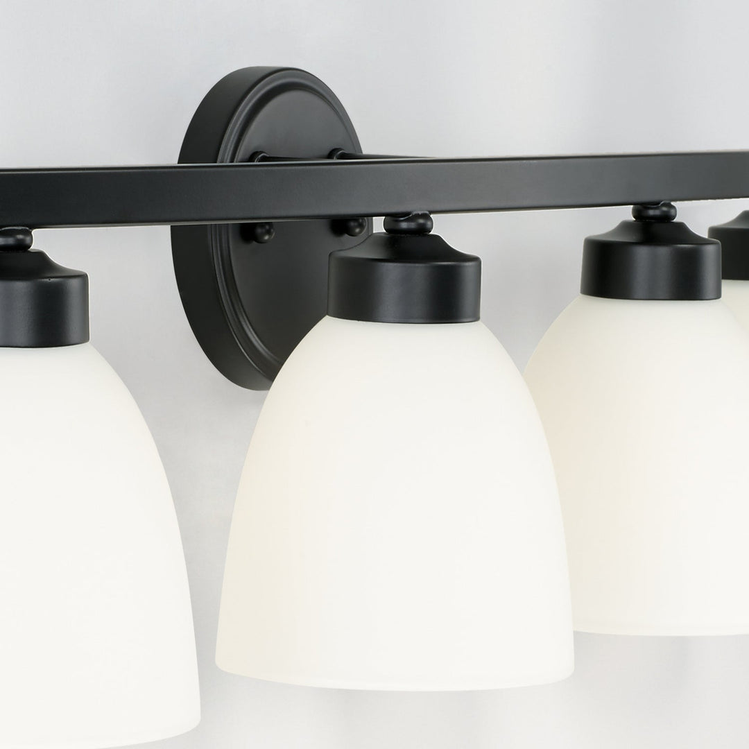 Capital Jameson 114341MB-333 Bath Vanity Light 29 in. wide - Matte Black