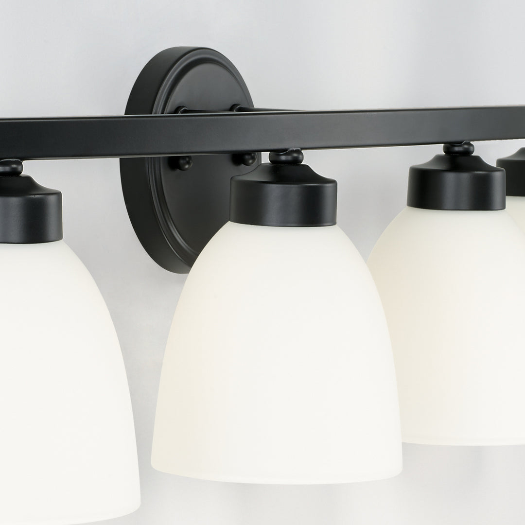 Capital Jameson 114341MB-333 Bath Vanity Light 29 in. wide - Matte Black