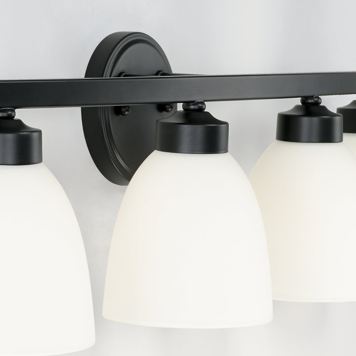 Capital Jameson 114341MB-333 Bath Vanity Light 29 in. wide - Matte Black