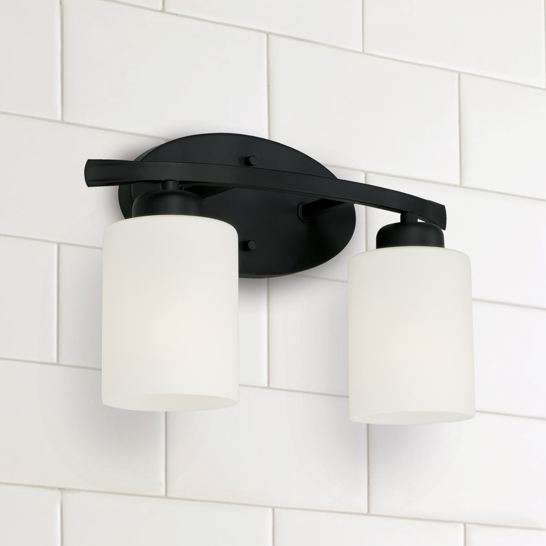 Capital Dixon 115221MB-338 Bath Vanity Light 13 in. wide - Matte Black