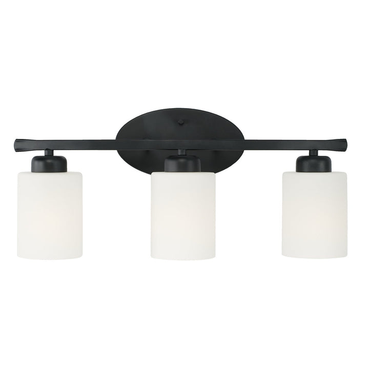 Capital Dixon 115231MB-338 Bath Vanity Light 21 in. wide - Matte Black