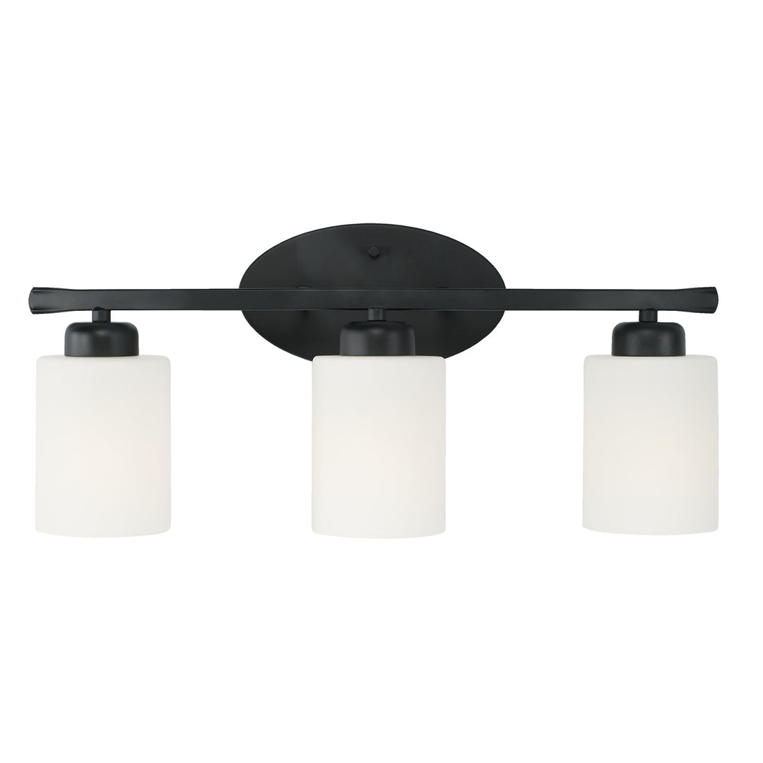 Capital Dixon 115231MB-338 Bath Vanity Light 21 in. wide - Matte Black