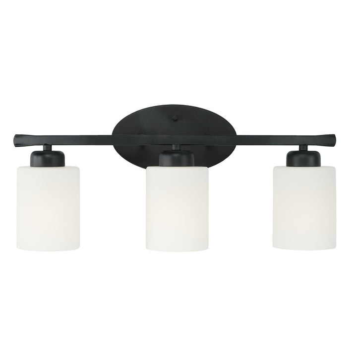 Capital Dixon 115231MB-338 Bath Vanity Light 21 in. wide - Matte Black